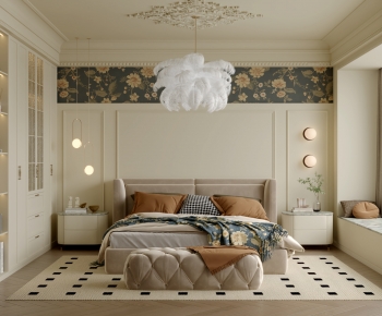 French Style Bedroom-ID:381730089