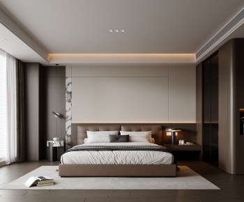 Modern Bedroom-ID:677627092