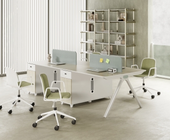 Modern Office Desk And Chair-ID:769161941