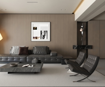 Modern A Living Room-ID:490058907