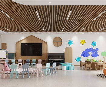 Modern Kindergarten Classrooms-ID:434375055