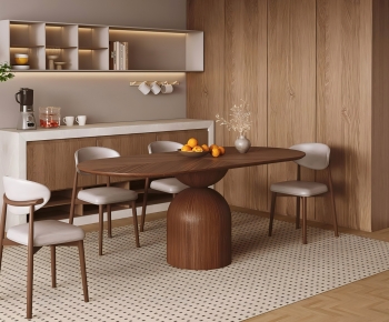 Modern Dining Table And Chairs-ID:978590978