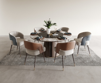 Modern Dining Table And Chairs-ID:160739905