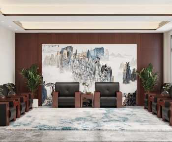 New Chinese Style Reception Room-ID:799496899