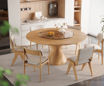 Nordic Style Dining Table And Chairs-ID:840431935