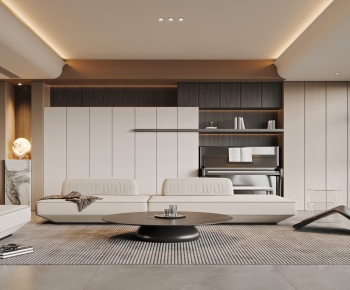 Modern A Living Room-ID:738270044