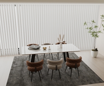 Modern Dining Table And Chairs-ID:518910984