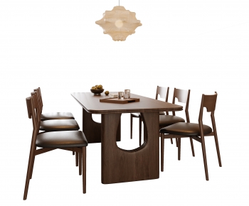 Modern Dining Table And Chairs-ID:545434008