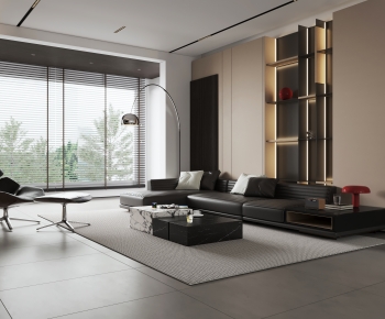 Modern A Living Room-ID:141770822