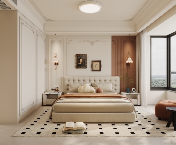 French Style Bedroom-ID:163814078