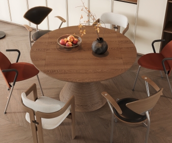 Modern Dining Table And Chairs-ID:648083938