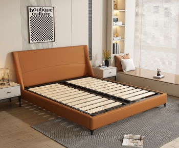 Modern Double Bed-ID:521213056