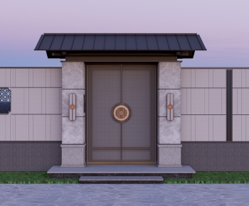 New Chinese Style Gate-ID:646821026