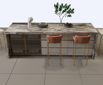 Modern Counter Bar-ID:420851957