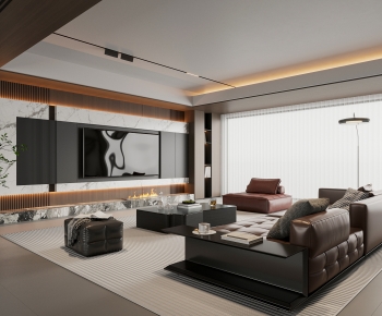 Modern A Living Room-ID:109307057