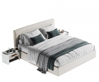 Modern Double Bed-ID:237351899