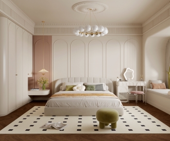 French Style Bedroom-ID:449426897