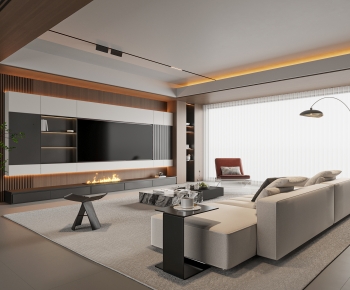 Modern A Living Room-ID:767633918