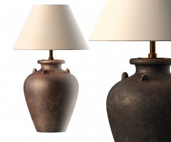 Wabi-sabi Style Table Lamp-ID:109479446