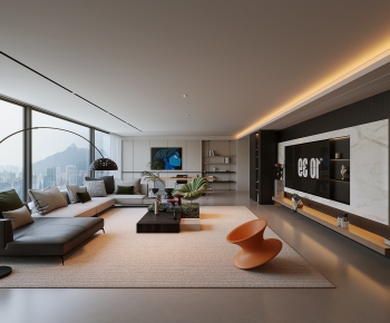 Modern A Living Room-ID:320070987