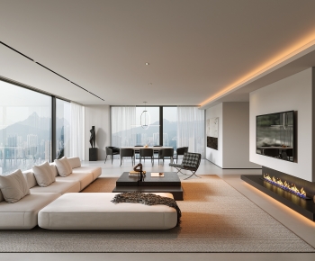 Modern A Living Room-ID:251302008