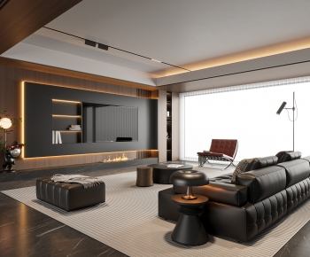 Modern A Living Room-ID:446908008