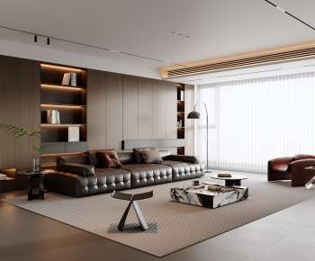 Modern A Living Room-ID:423536067