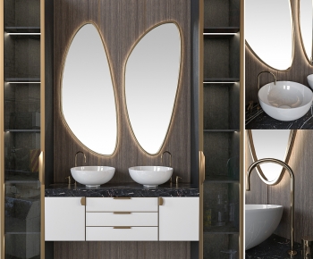 Modern Bathroom Cabinet-ID:189009907