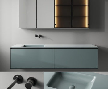 Modern Bathroom Cabinet-ID:682326083