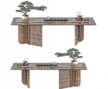 New Chinese Style Tea Tables And Chairs-ID:595951089