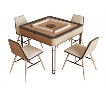 Modern Mahjong Tables And Chairs-ID:245661028