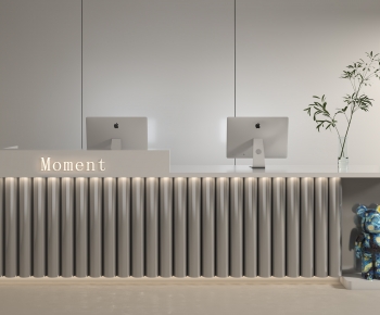 Modern Reception Desk-ID:540747885