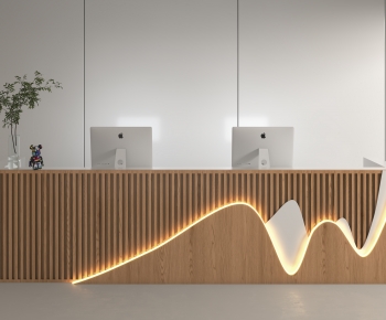 Modern Reception Desk-ID:171791087