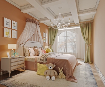 American Style Girl's Room Daughter's Room-ID:974893098