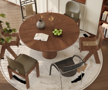 Modern Dining Table And Chairs-ID:819727904