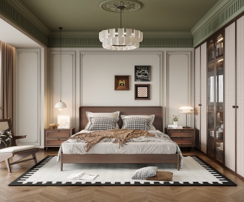 French Style Bedroom-ID:674510052