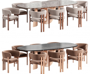 Modern Dining Table And Chairs-ID:721854932