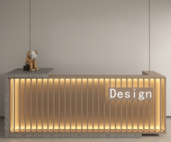 Modern Reception Desk-ID:836225998