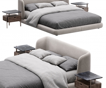 Modern Double Bed-ID:279192928