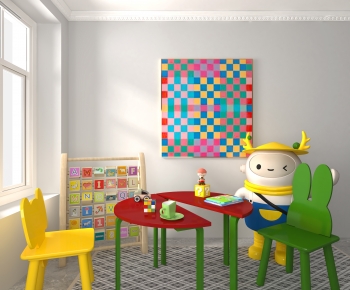 Modern Children's Room Activity Room-ID:685851102