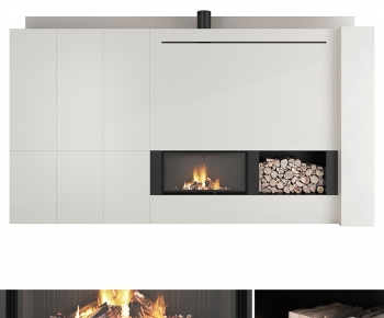 Modern Fireplace-ID:848068002