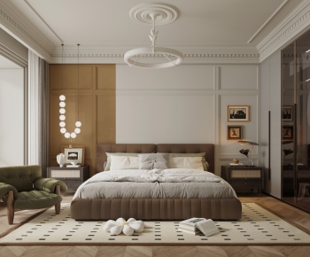 French Style Bedroom-ID:812767987