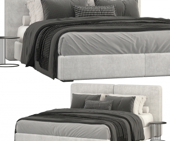 Modern Double Bed-ID:505155099