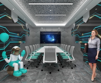 Modern Meeting Room-ID:645267016