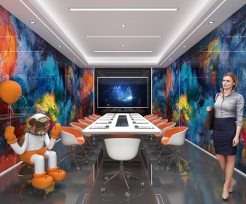 Modern Meeting Room-ID:461919317