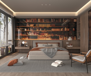 Modern Bedroom-ID:484751946