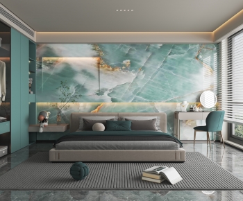 Modern Bedroom-ID:697634945