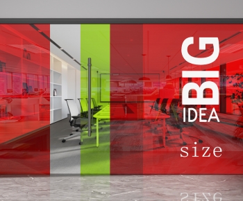 Modern Glass Screen Partition-ID:676486027