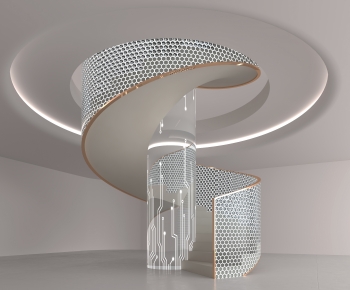 Modern Rotating Staircase-ID:943835971