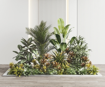 Modern Plant Pile-ID:414192916